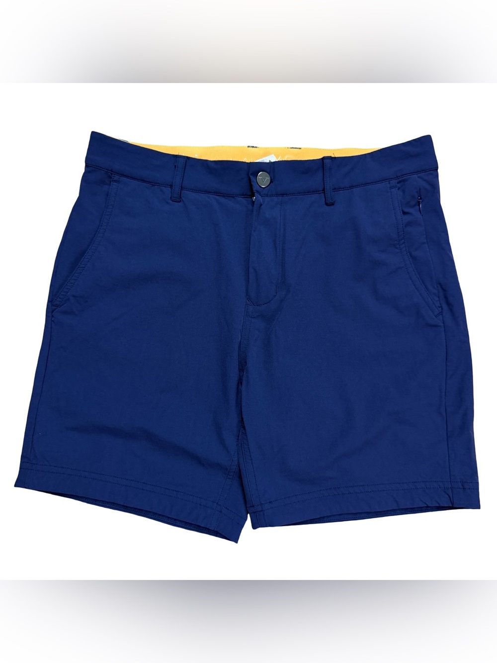 Mens Avalon Golf Performance Lightweight Sportswear Blue Short Size 32